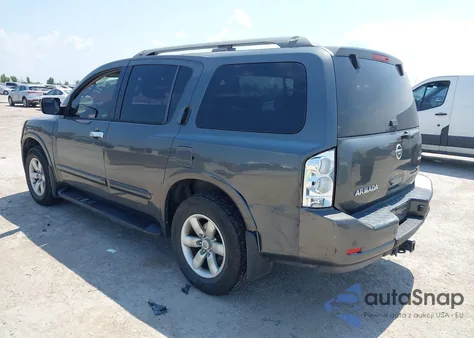 2010 Nissan Armada Se из США, поврежденный, VIN 5N1BA0ND8AN617373